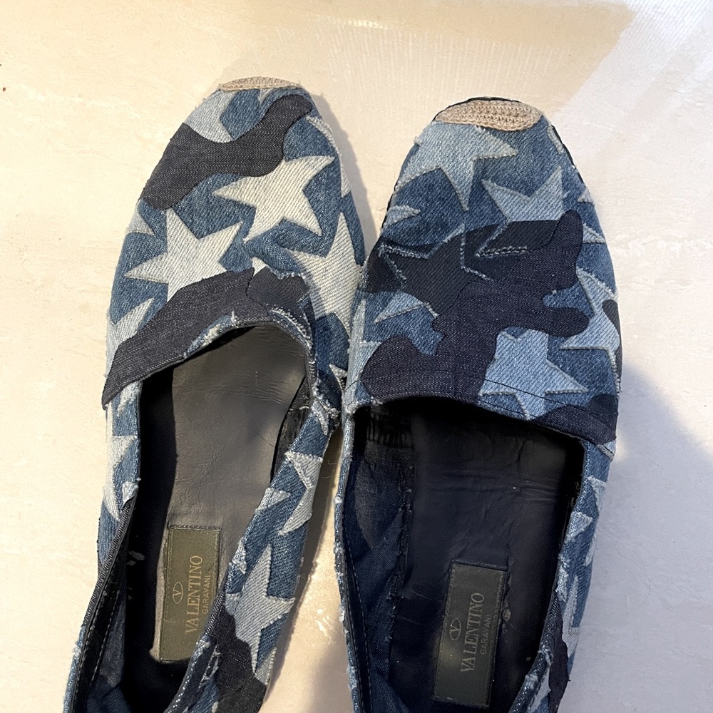 Valentino Blue Star Espadrilles